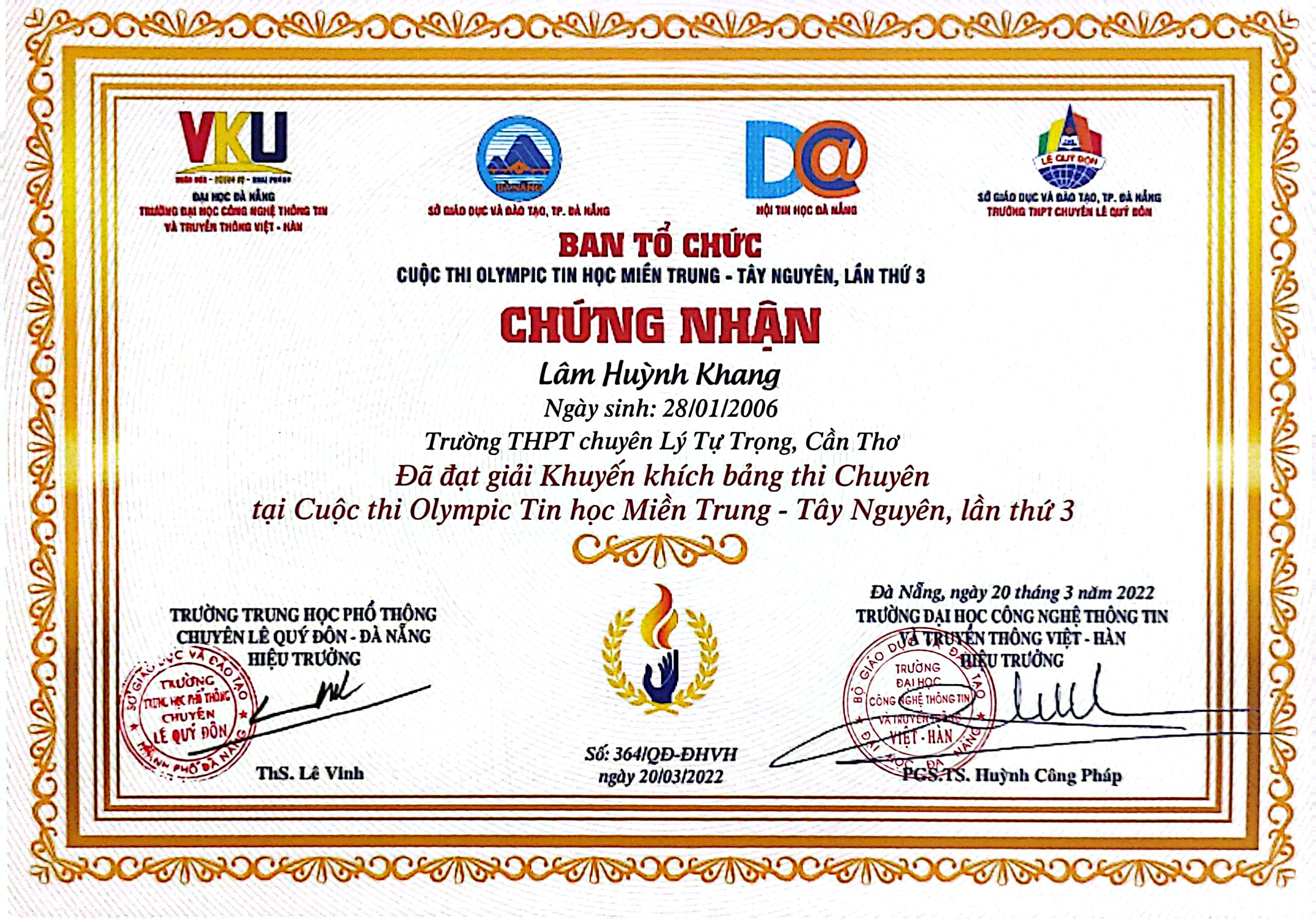 Central Highlands Olympiad