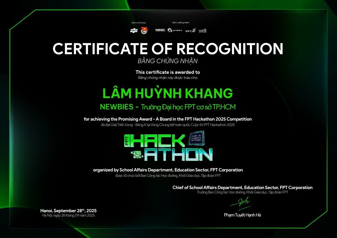 FPT Hackathon Chip AI